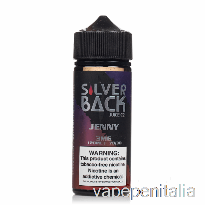 Penna Vaporizzatore Jenny - Silverback Juice Co. -120 Ml 0 Mg